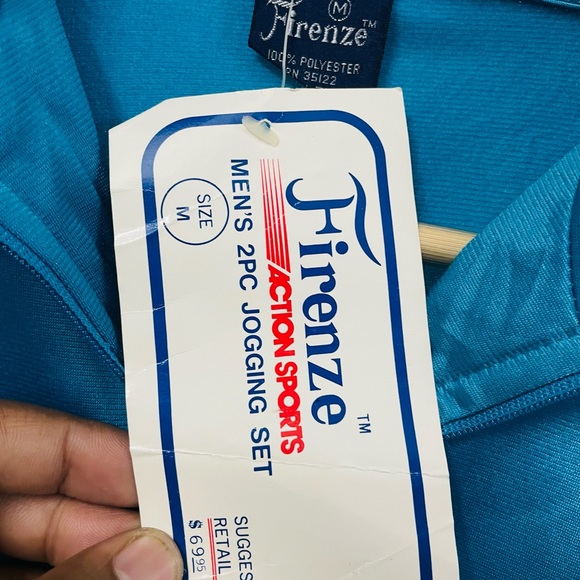 FIRENZE LIGHT BLUE & SILVER UPPER TRCK FOR MEN’S & WOMEN’S - Picture 5 of 6